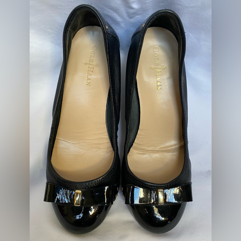 Cole Haan Wedge Black Shoe